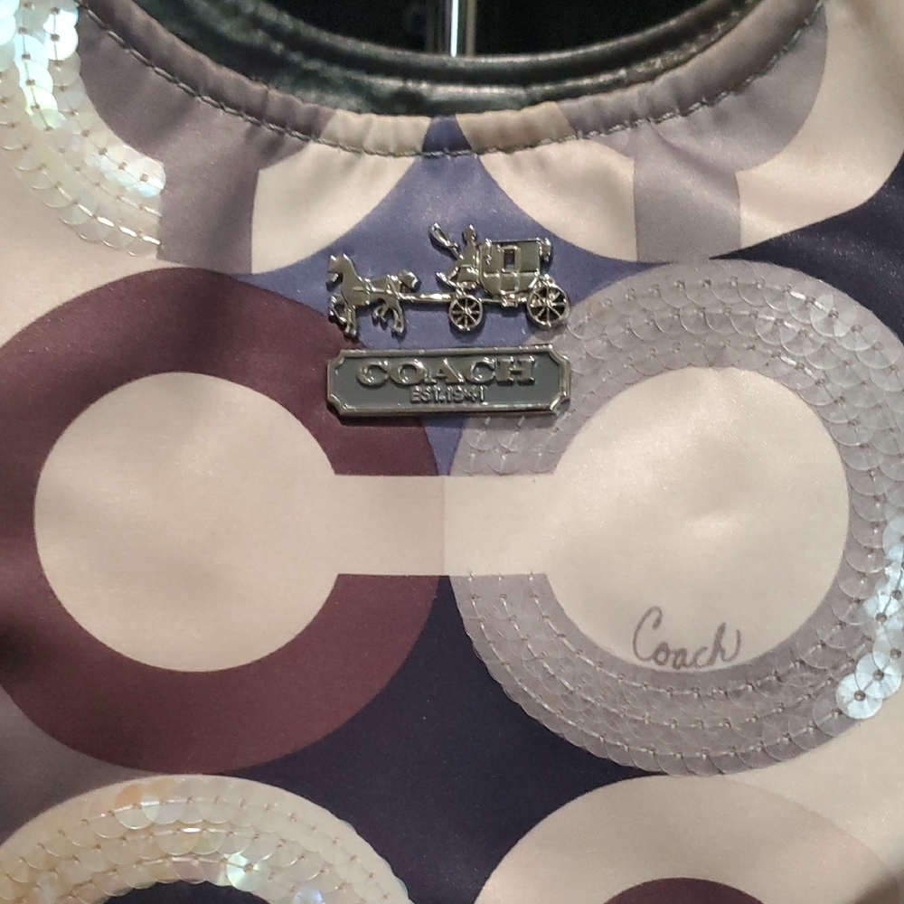 Coach Multicolor Circle Pattern Shoulder Bag - image 2